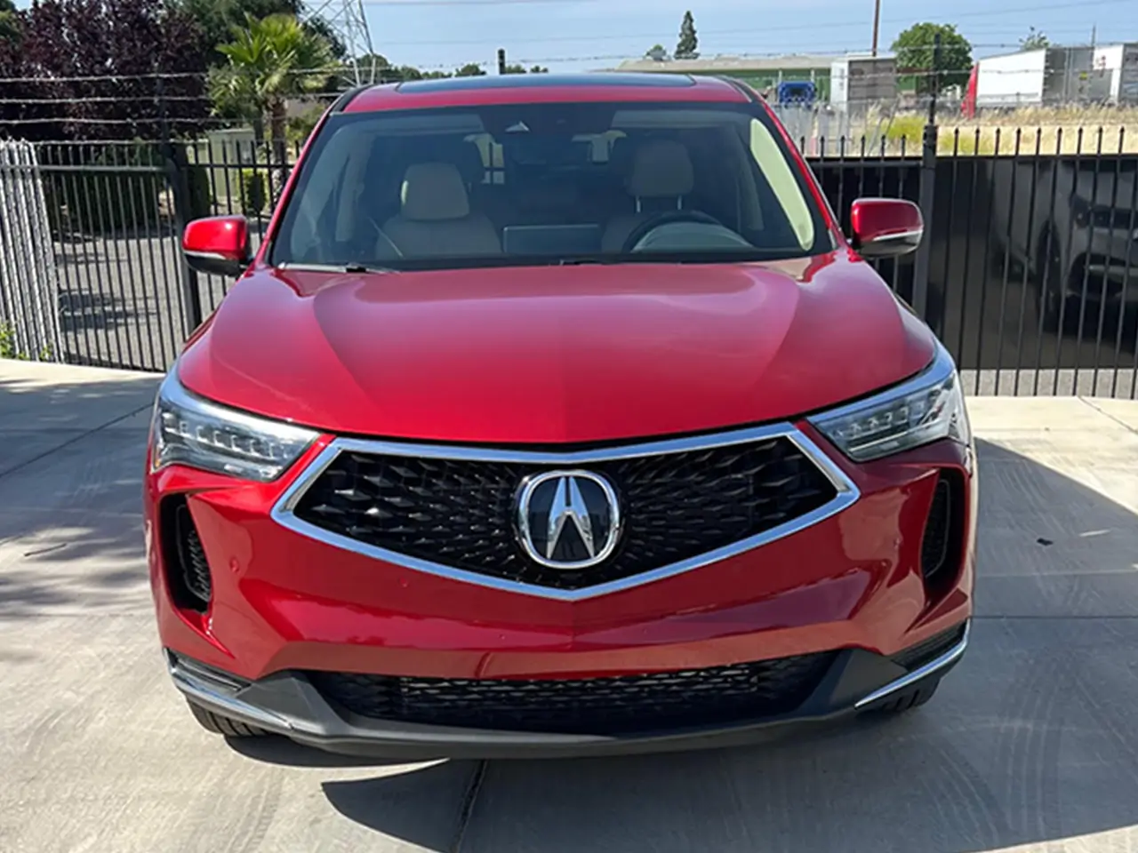 acura rdx red