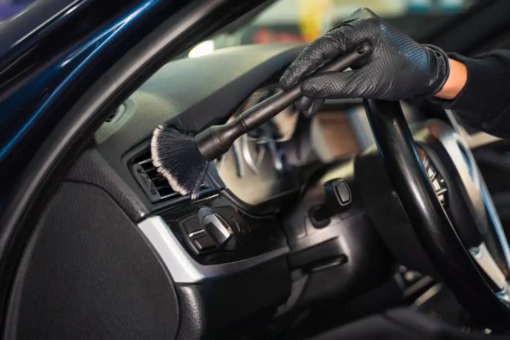 Cleaning car